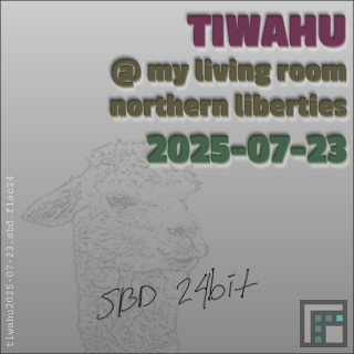 Tiwahu Live at My Living Room, Northern Liberties on 2025-07-23
